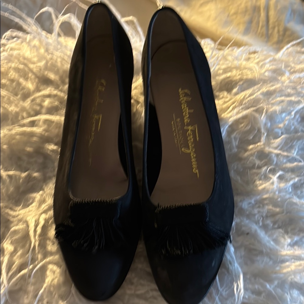 Salvatore Ferragamo Black Women's Shoes